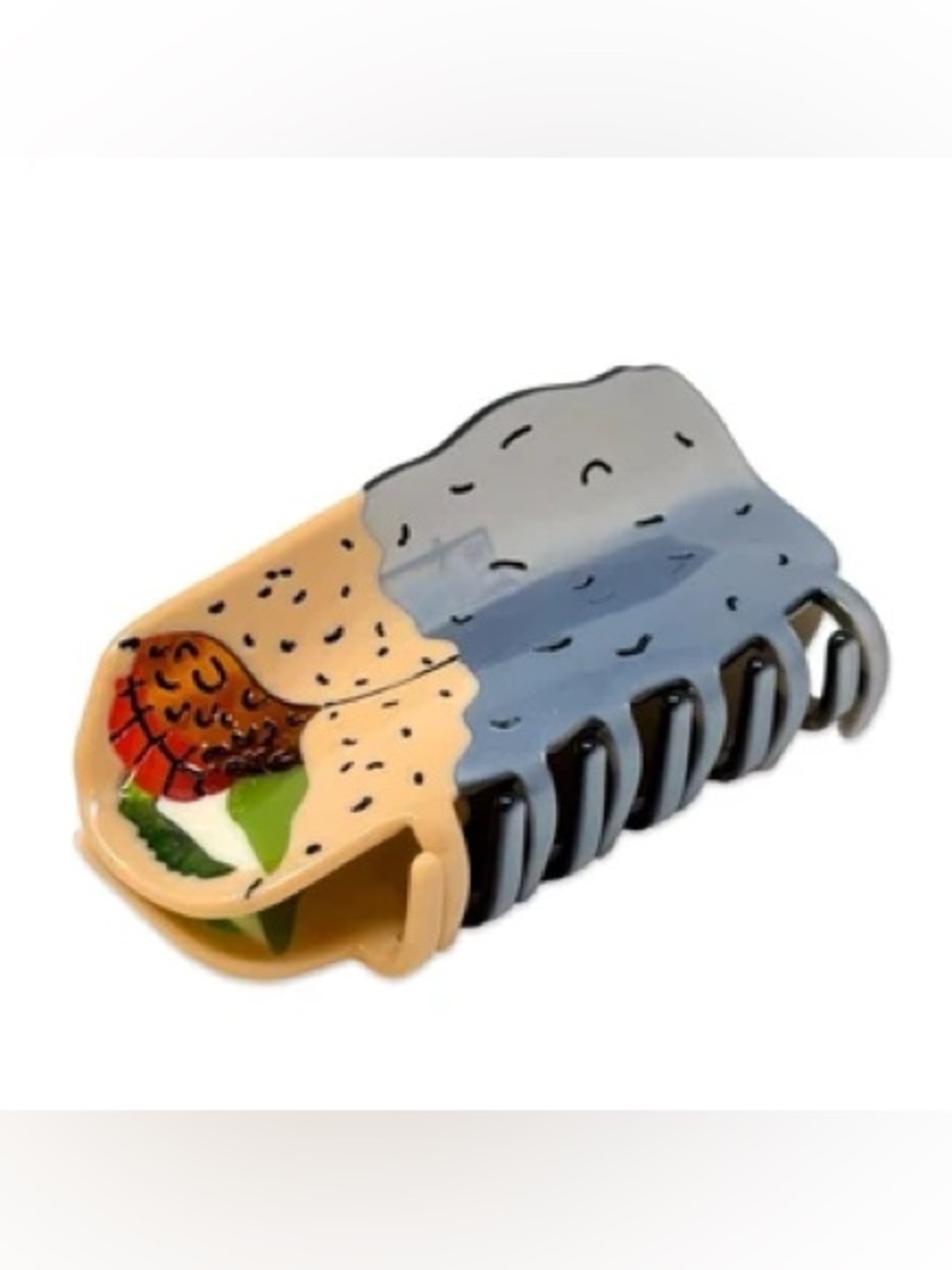 Jenny Lemons Mission Burrito Hair Clip
